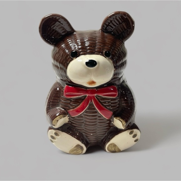 Vintage ceramic money box  bear 🐻 money box. - Picture 1 of 7